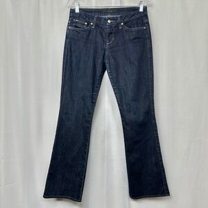 Joes Womens Low Rise Bootcut Jeans Size 29 Honey Blue Dark Wash Perry Y2K